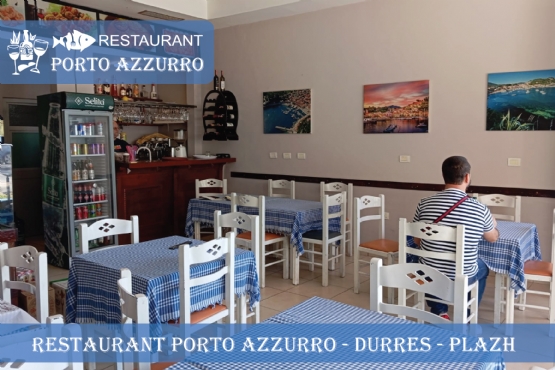 Restaurant porto azzurro durres, fish restaurant durres, restorante ne durres currila, durres restaurants, restaurants durres beach, Restorante ne durres plazh menu